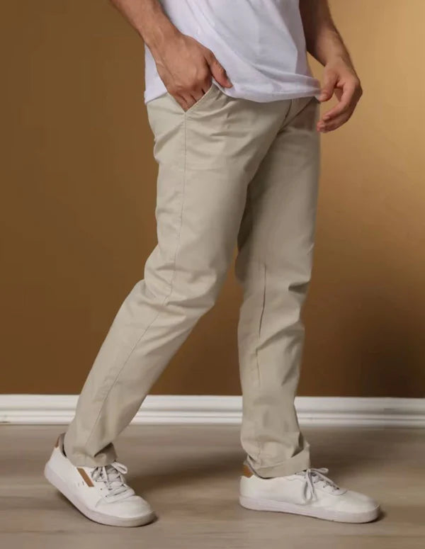 Kit Alfa - 4 Calças Premium Masculina em Sarja - Oferta Limitada