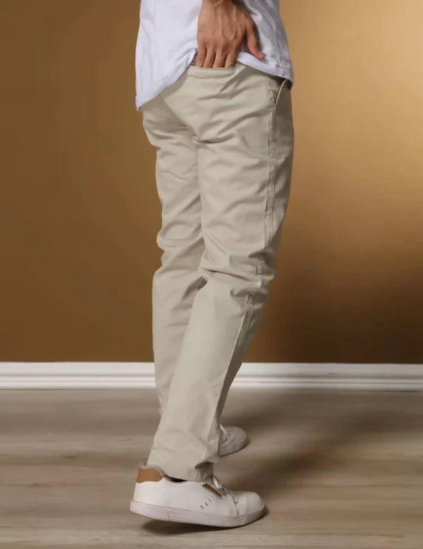 Kit Alfa - 4 Calças Premium Masculina em Sarja - Oferta Limitada