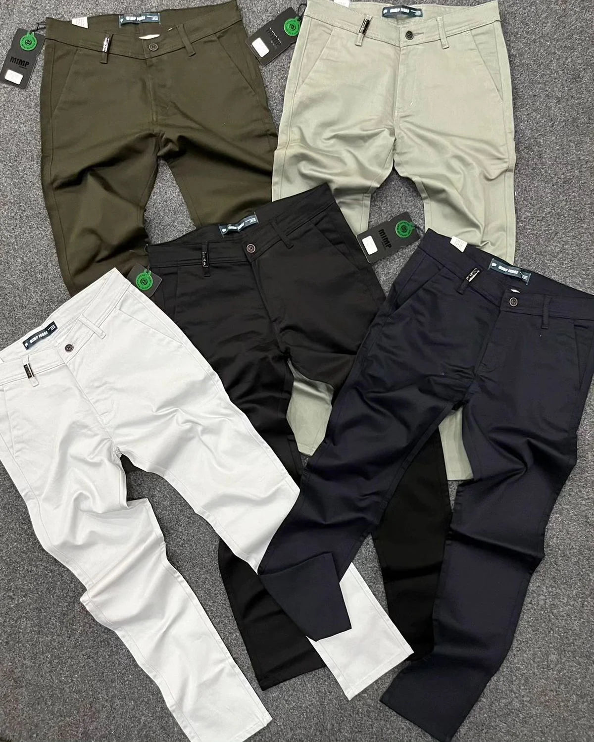 Kit Alfa - 4 Calças Premium Masculina em Sarja - Oferta Limitada